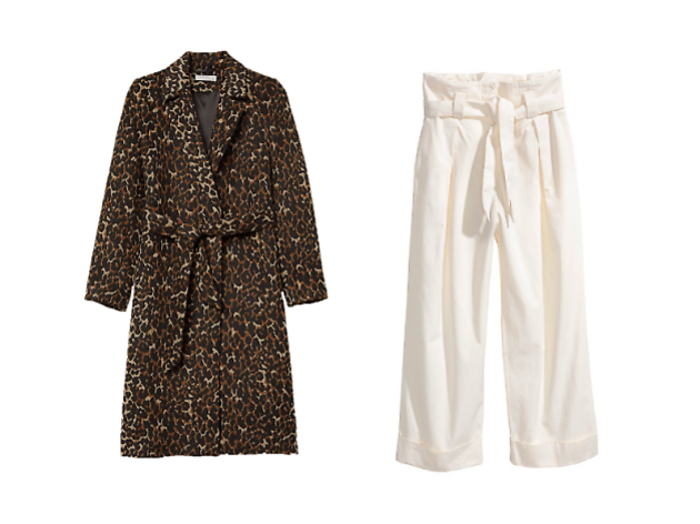 h&m leopard coat h&m leopard coat