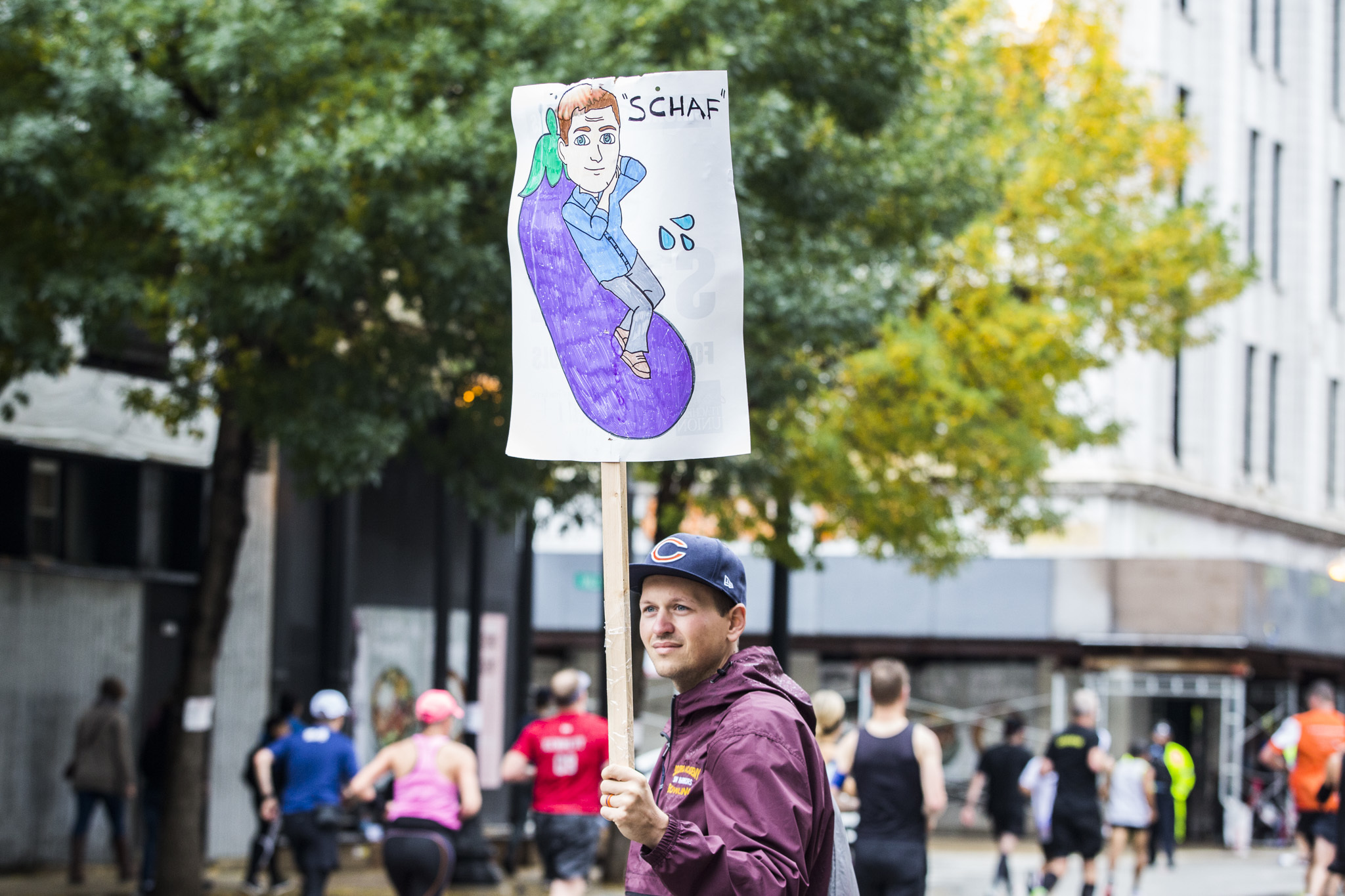 chicago marathon signs 2018, chicago marathon 2018