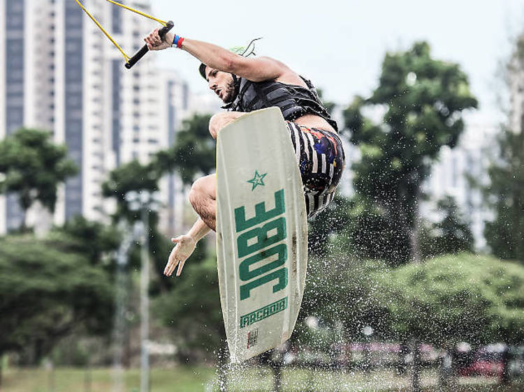 Get wet at the Singapore Wake Park (Bedok)