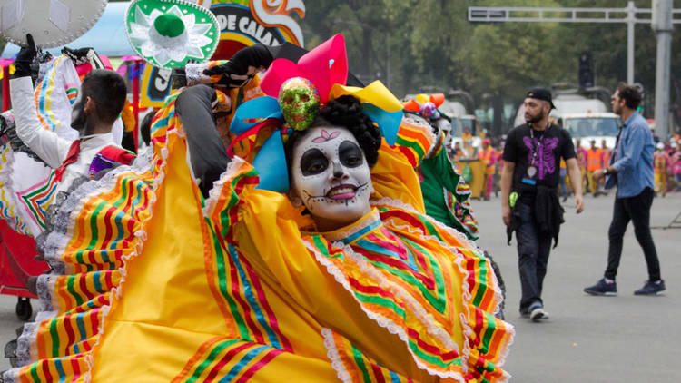 Desfile de Día de Muertos (Foto: Mattza Tobón)