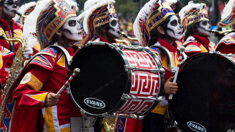 Desfile de Día de Muertos (Foto: Mattza Tobón)