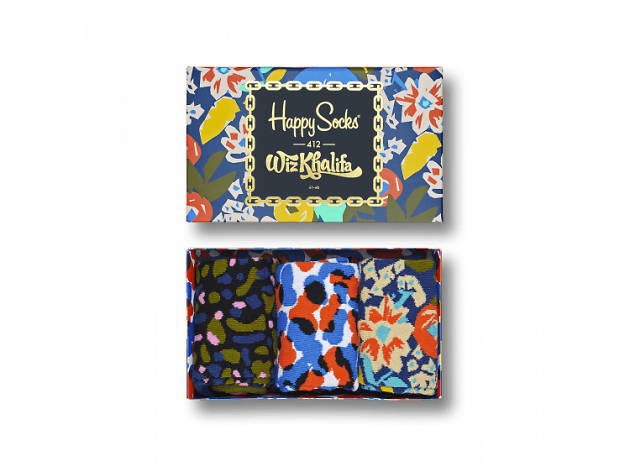 Xmas gift guide men: Wiz Khalifa Happy Socks box set, 2018 Wiz Khalifa Happy Socks box set, 2018