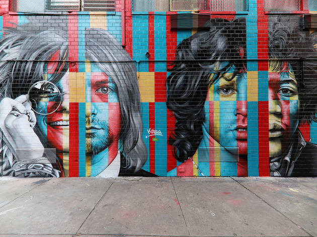 Check out this new LES mural of rock legends who died young Check out this new LES mural of rock legends who died young
