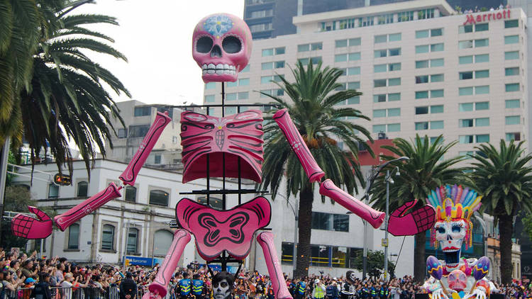 Desfile de Día de Muertos (Foto: Mattza Tobón)