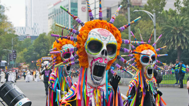 Desfile de Día de Muertos (Foto: Mattza Tobón)