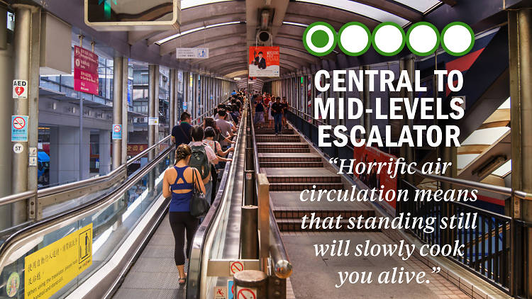 Central to Mid-Levels Escalator