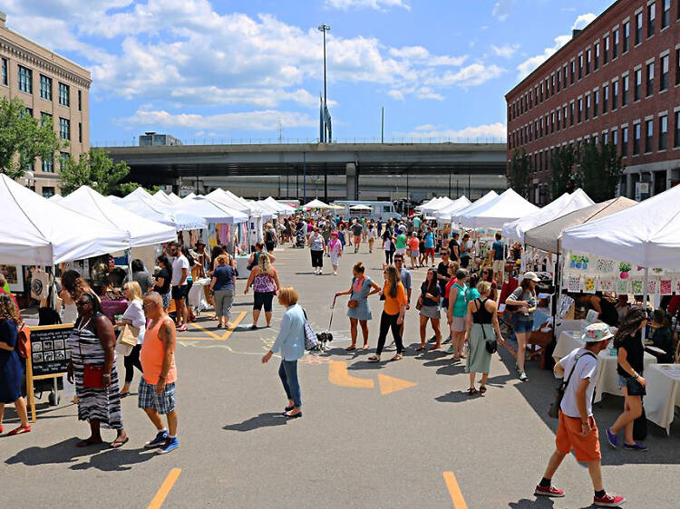 Window shop at the SoWa Open Market