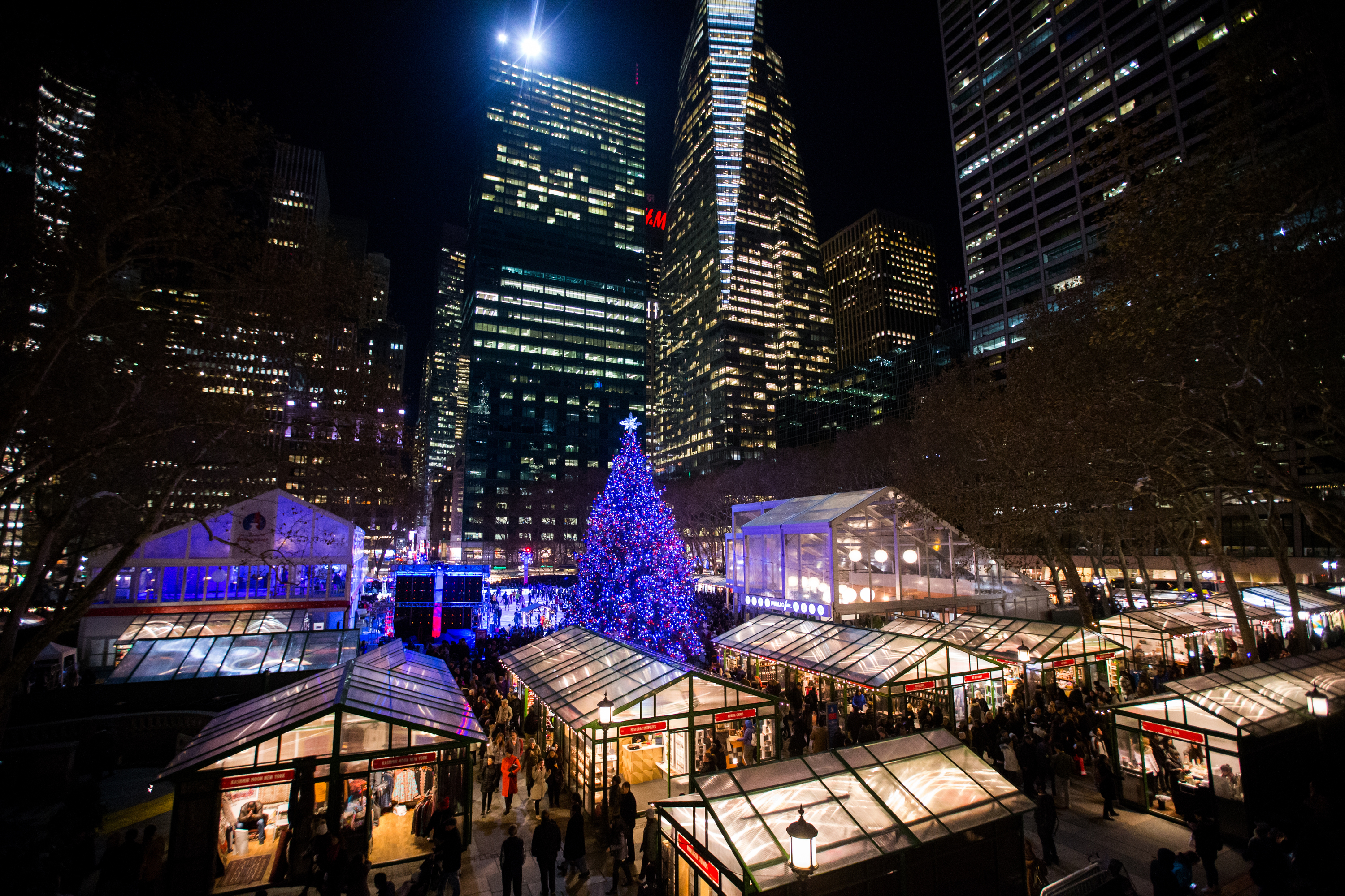 Bryant Park Christmas Village 2021