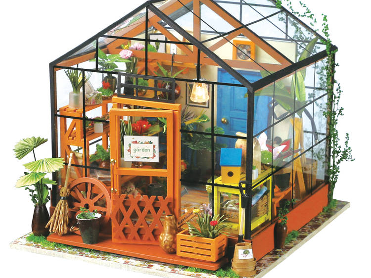 DIY Miniature Model Kit: Gracie’s Greenhouse