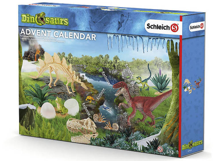 Schleich dinosaur calendar