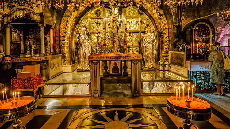 Delve into the historic intrigue of the Church of the Holy Sepulchre