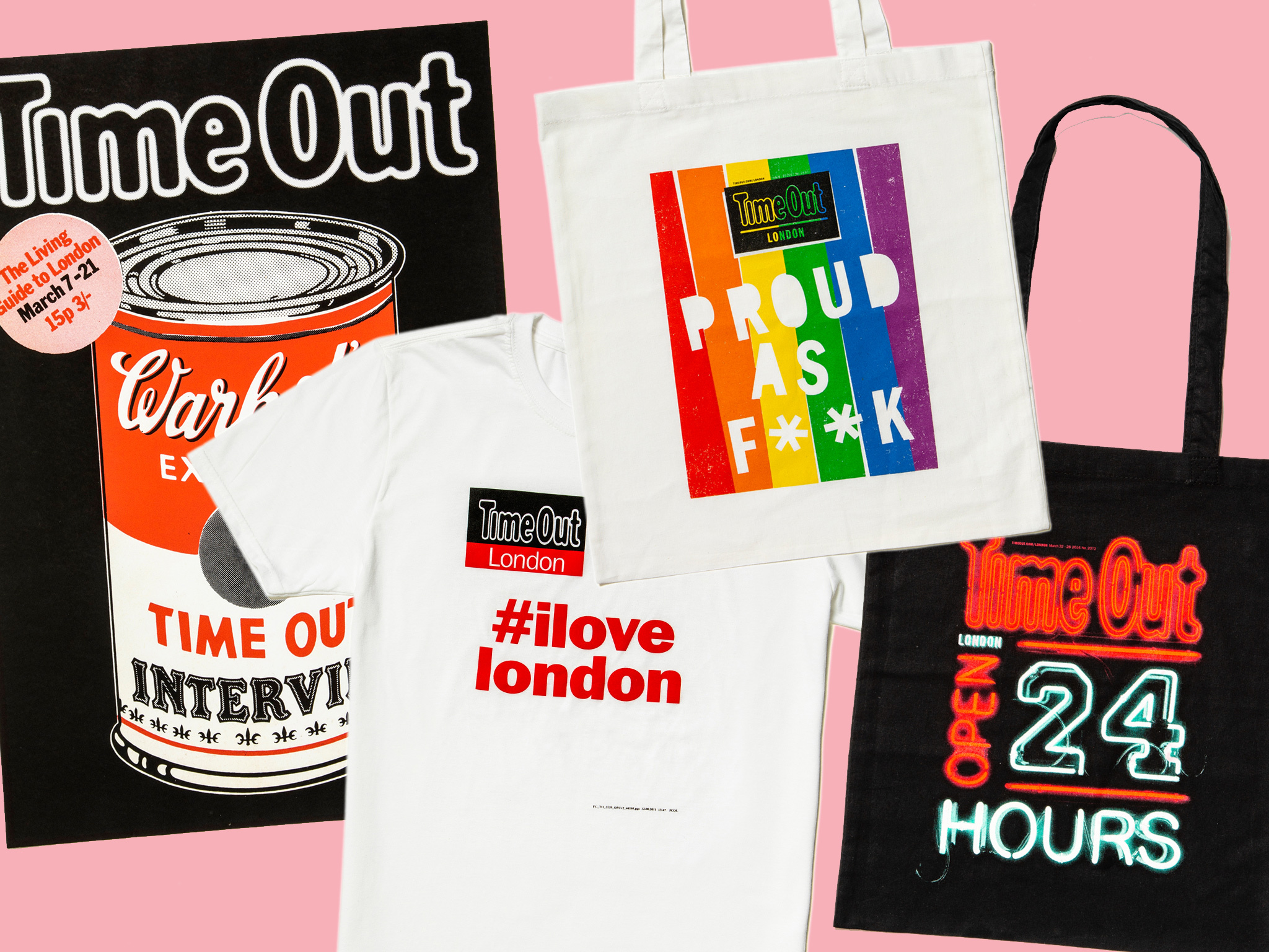 You can now wear a classic Time Out magazine cover