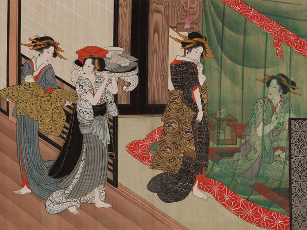 Utagawa Toyokuni. A painting from One Hundred Looks of Various Women, 1816. Utagawa Toyokuni. A painting from One Hundred Looks of Various Women, 1816.