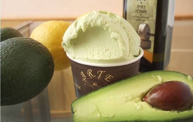 Avocado Ice cream: Arte