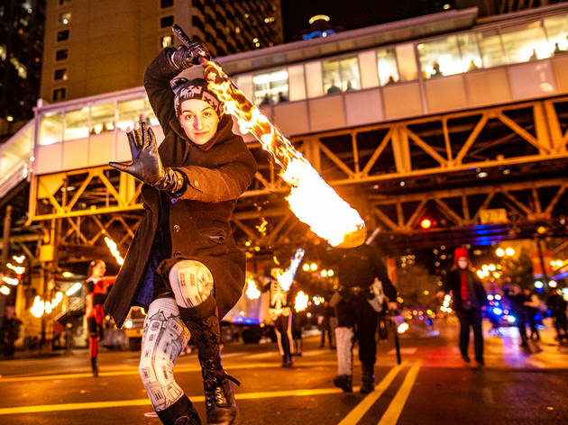 Arts in the Dark arts in the dark 2018, halloween parade
