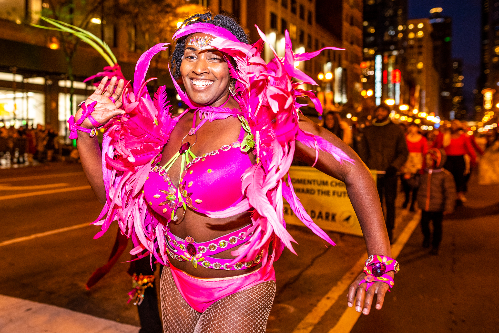 arts in the dark 2018, halloween parade