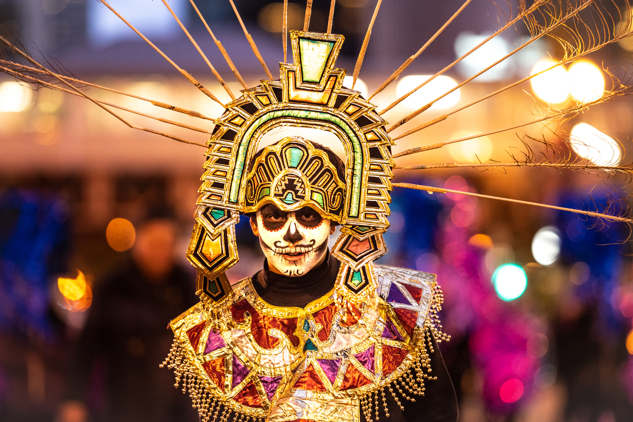 arts in the dark 2018, halloween parade