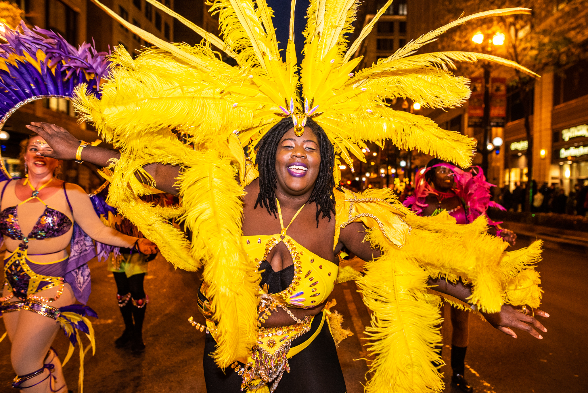 arts in the dark 2018, halloween parade