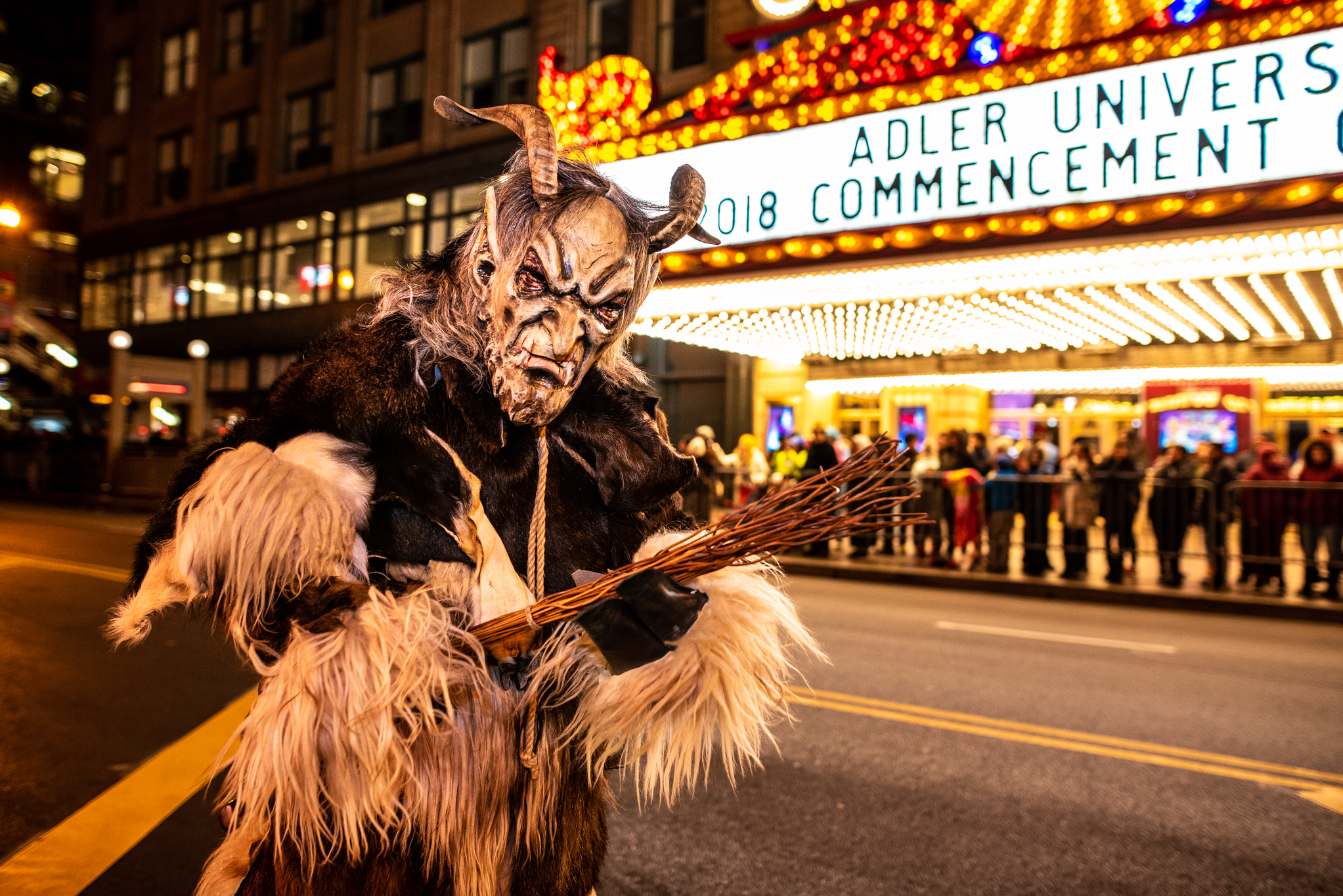 Halloween arrived early at the Arts in the Dark parade on State Street