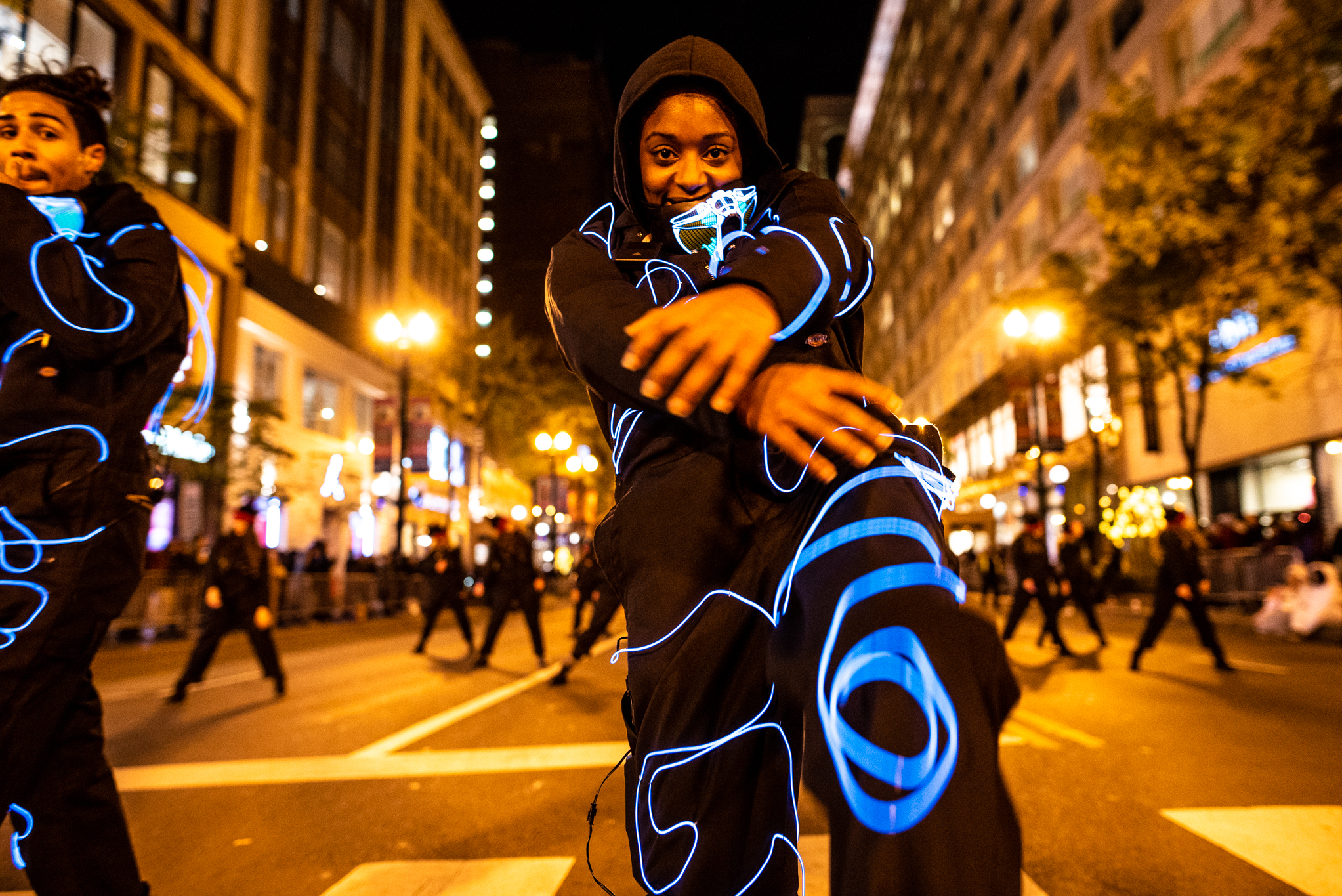 arts in the dark 2018, halloween parade