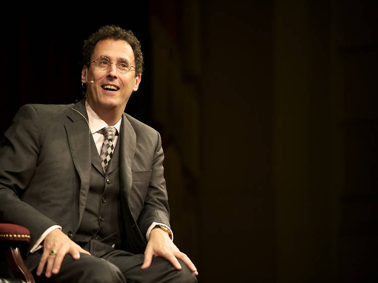 Tony Kushner al Hearbst Theatre de San Francisco el novembre de 2010