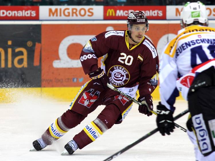 Cheer on Genève-Servette HC at Patinoire des Vernets