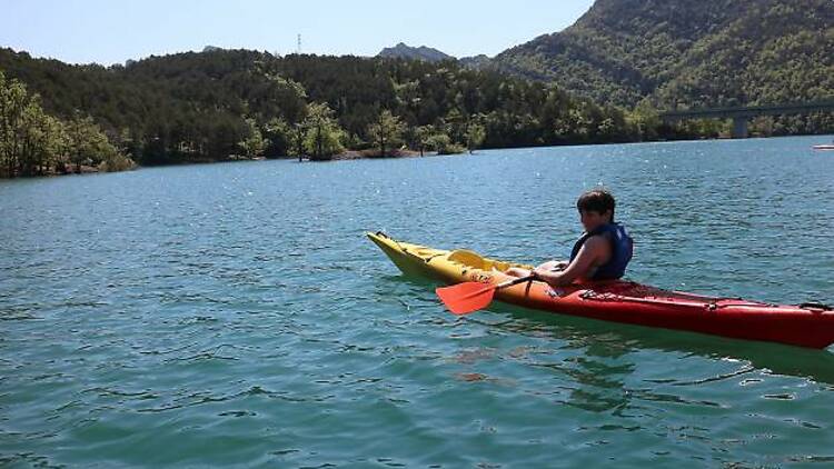 On the waters of La Baells