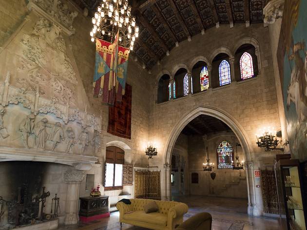 Castell de Santa Florentina interior Canet de Mar Castell de Santa Florentina interior Canet de Mar