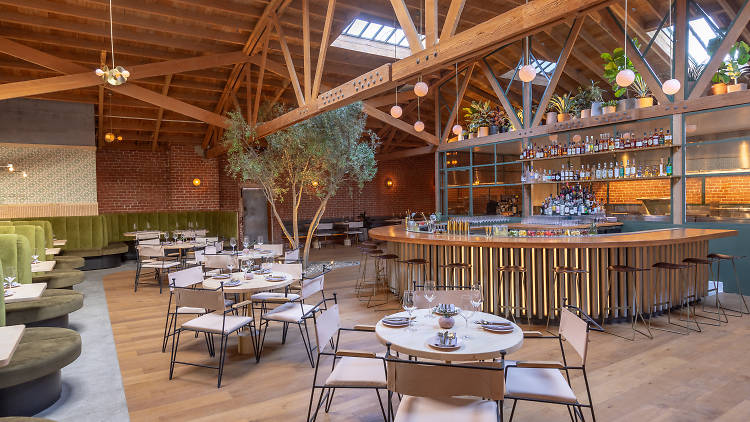 Atrium restaurant in Los Feliz from Kettle Black and Sawyer owners