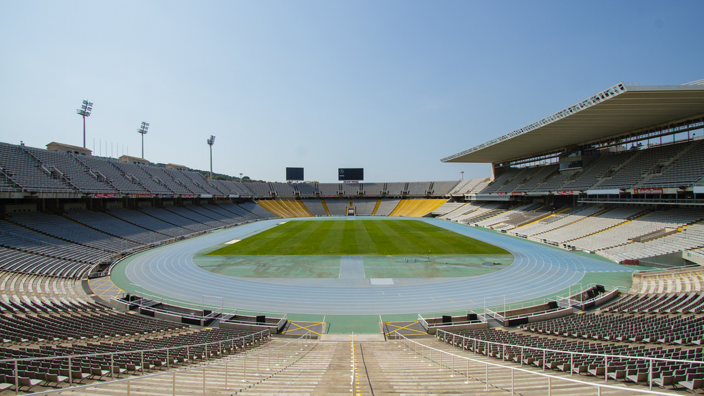 Free run in the Olympic Stadium | Things to do in Barcelona