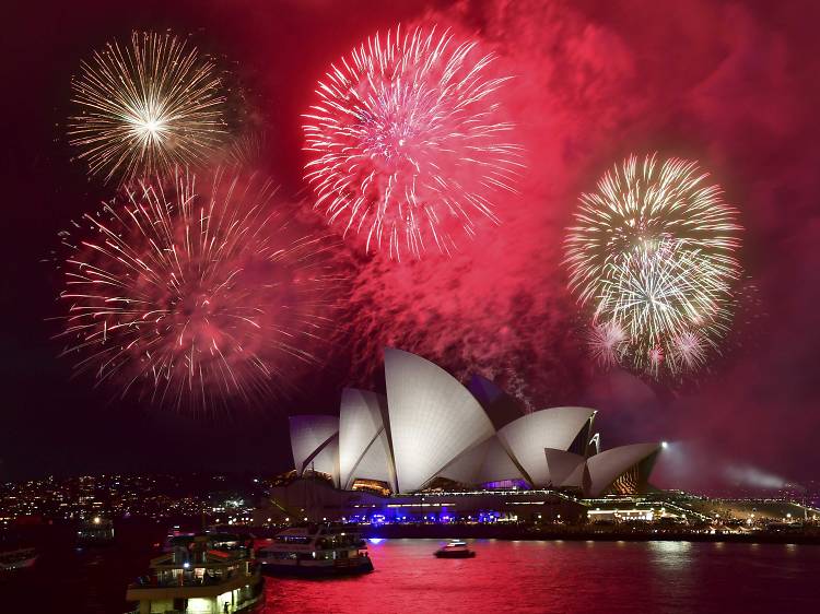 Fireworks at Cruise bar 