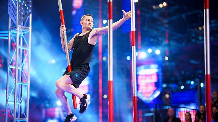 Ninja Warrior poles