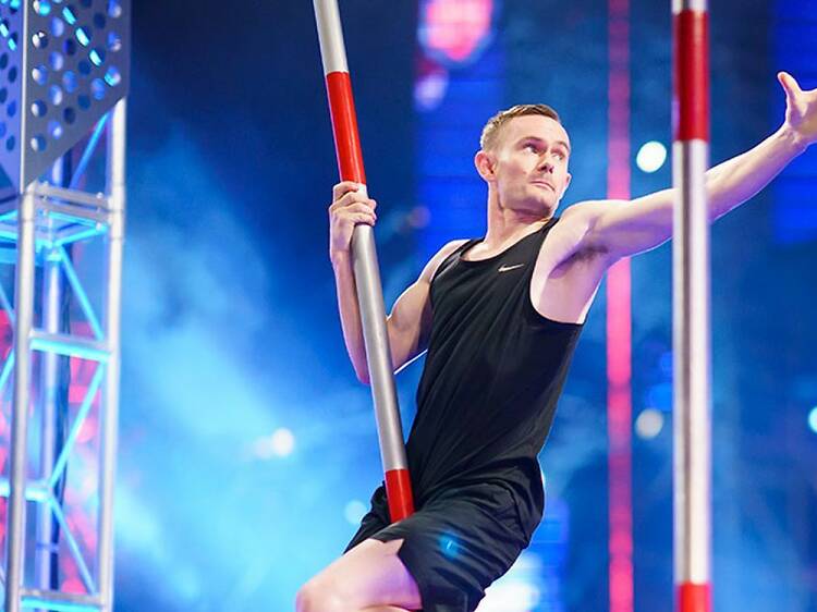 Ninja Warrior poles