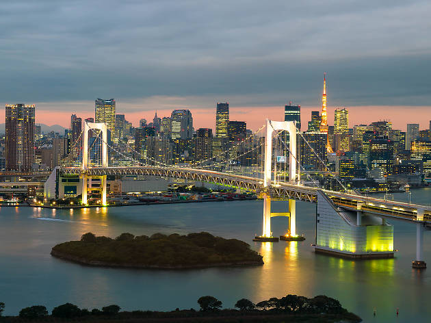 Rainbow Bridge And Tokyo Gate Bridge Are Closed To Pedestrians Until The End Of Golden Week