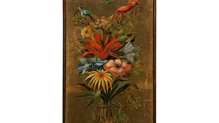 Ramo floral con pájaros (1960)