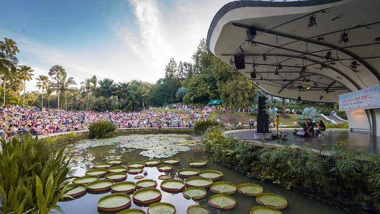 shaw foundation, singapore botanic gardens, concert in the park