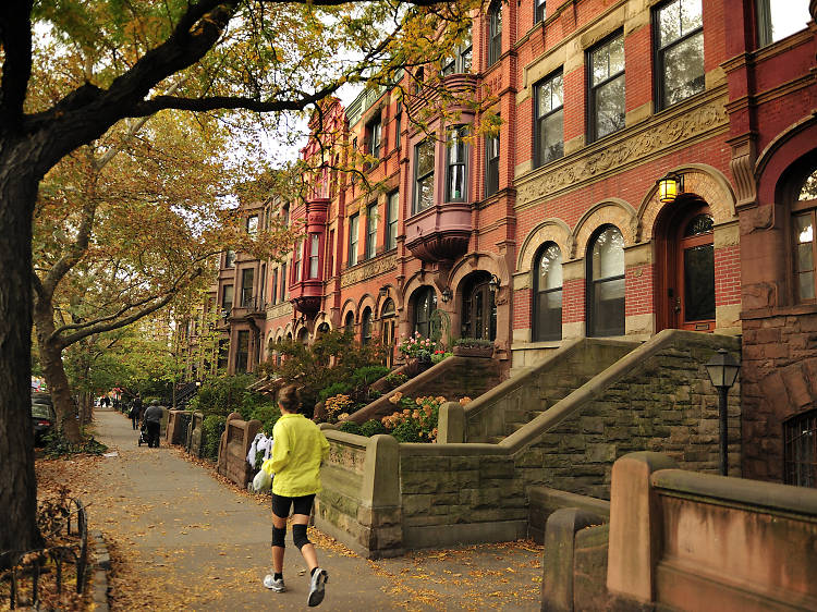 Take in Brooklyn Heights and the Promenade