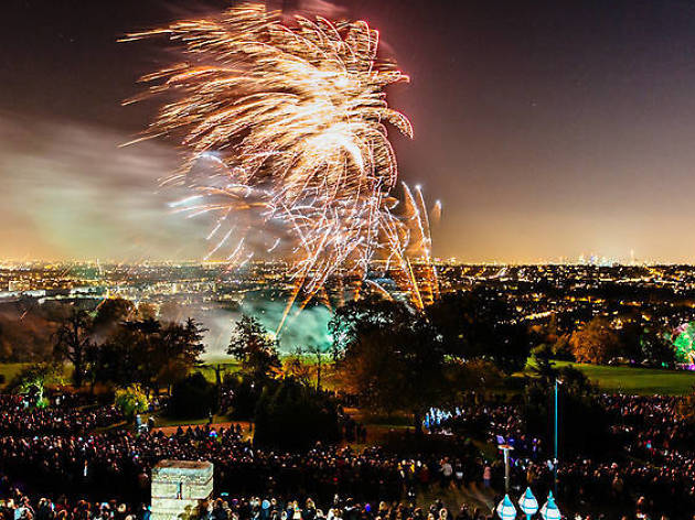 Ally Pally fireworks