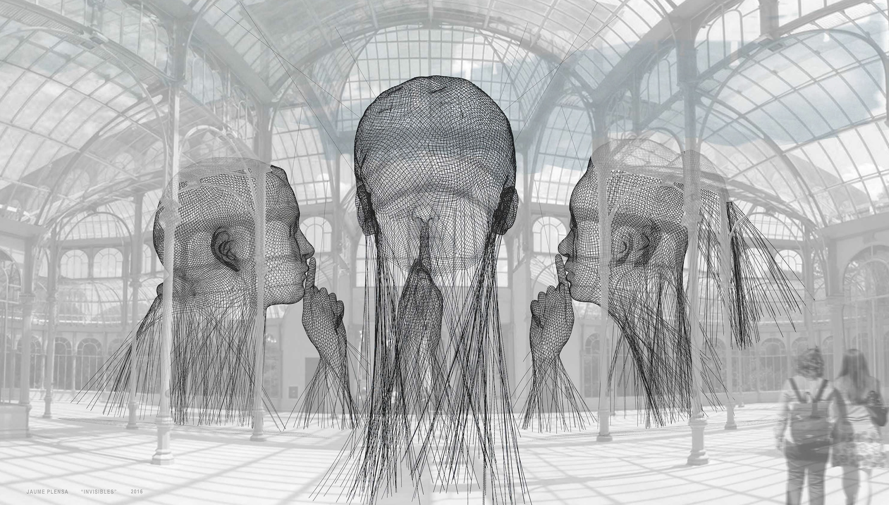 Resultado de imagen de jaume plensa invisibles