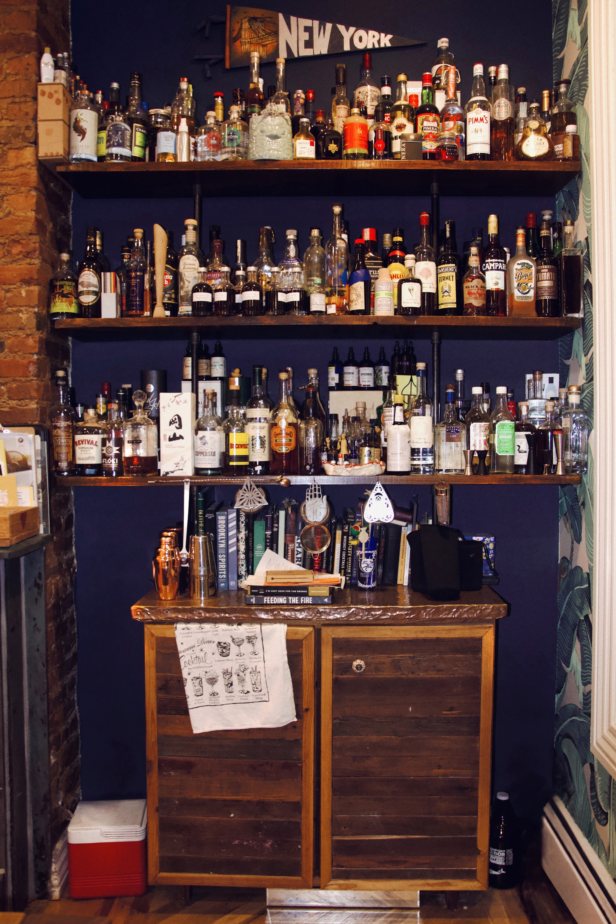 Four totally awesome NYC home bars