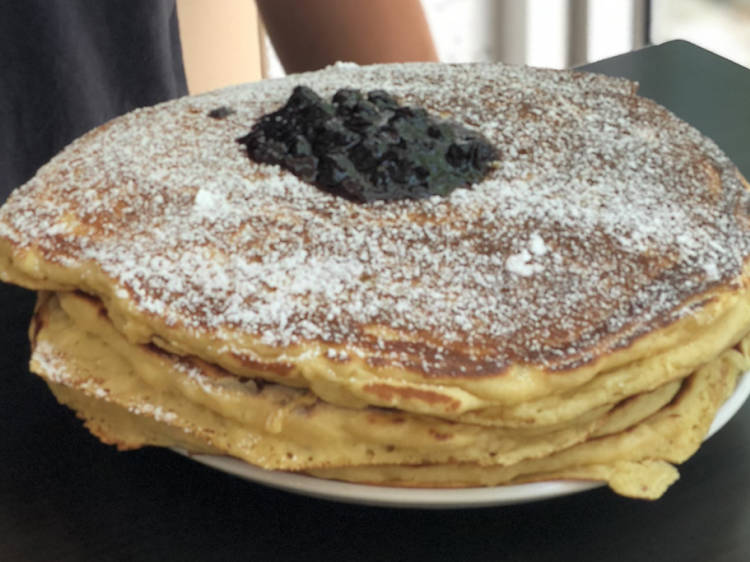 Buttermilk pancakes at Mason Eatery