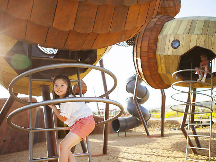 Pod Playground at the National Arboretum Canberra