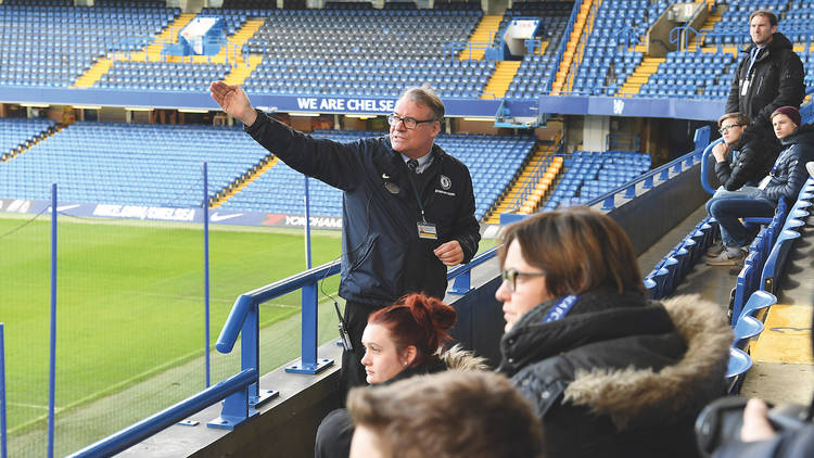 CHELSEA FC STADIUM TOUR at Stamford Bridge 