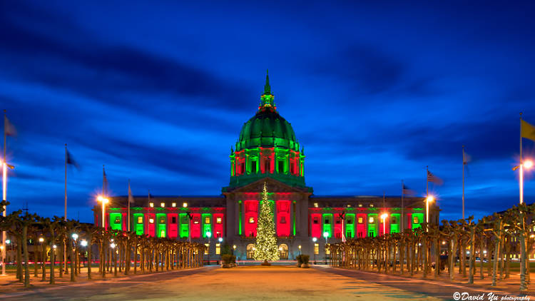 SF City Hall Christmas