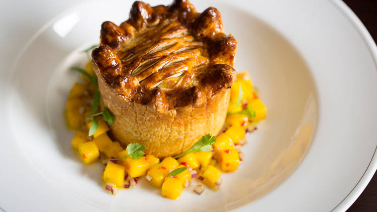 Curried mutton pie at Holborn Dining Room