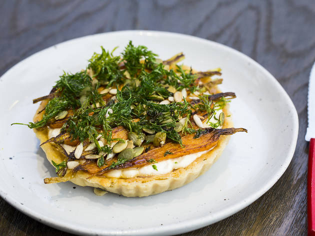Feather & Bone - carrot tart Feather & Bone - carrot tart