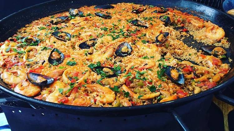 Lady Paella for The World Rice Festival