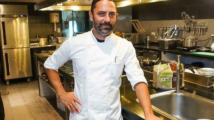 Alessandro Frau, chef and owner of Acqua