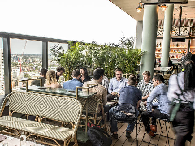 Main balcony at Nick and Nora's