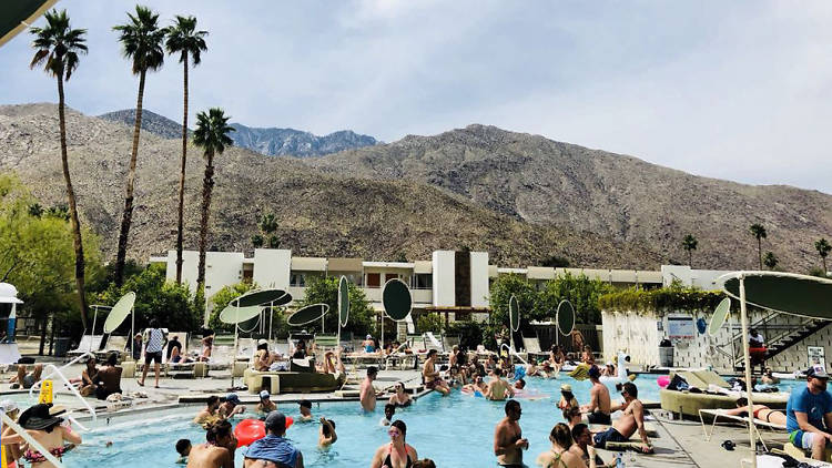 Ace Hotel Pool Party in Palm Springs